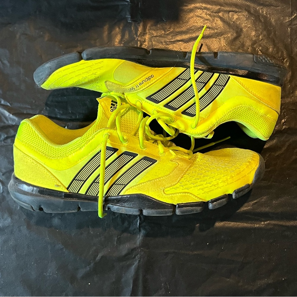 Adidas Men's Bright Yellow Athletic Shoes